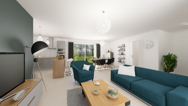 Maison neuve à Sainte-Maure-de-Touraine avec 4 chambres sur terrain de 427m2 - image 3