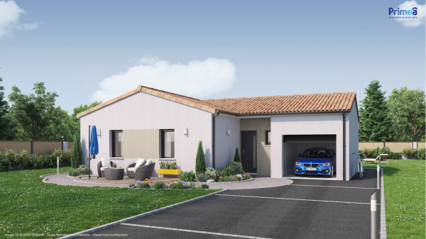 Maison neuve à Cestas avec 2 chambres sur terrain de 700m2 - image 1