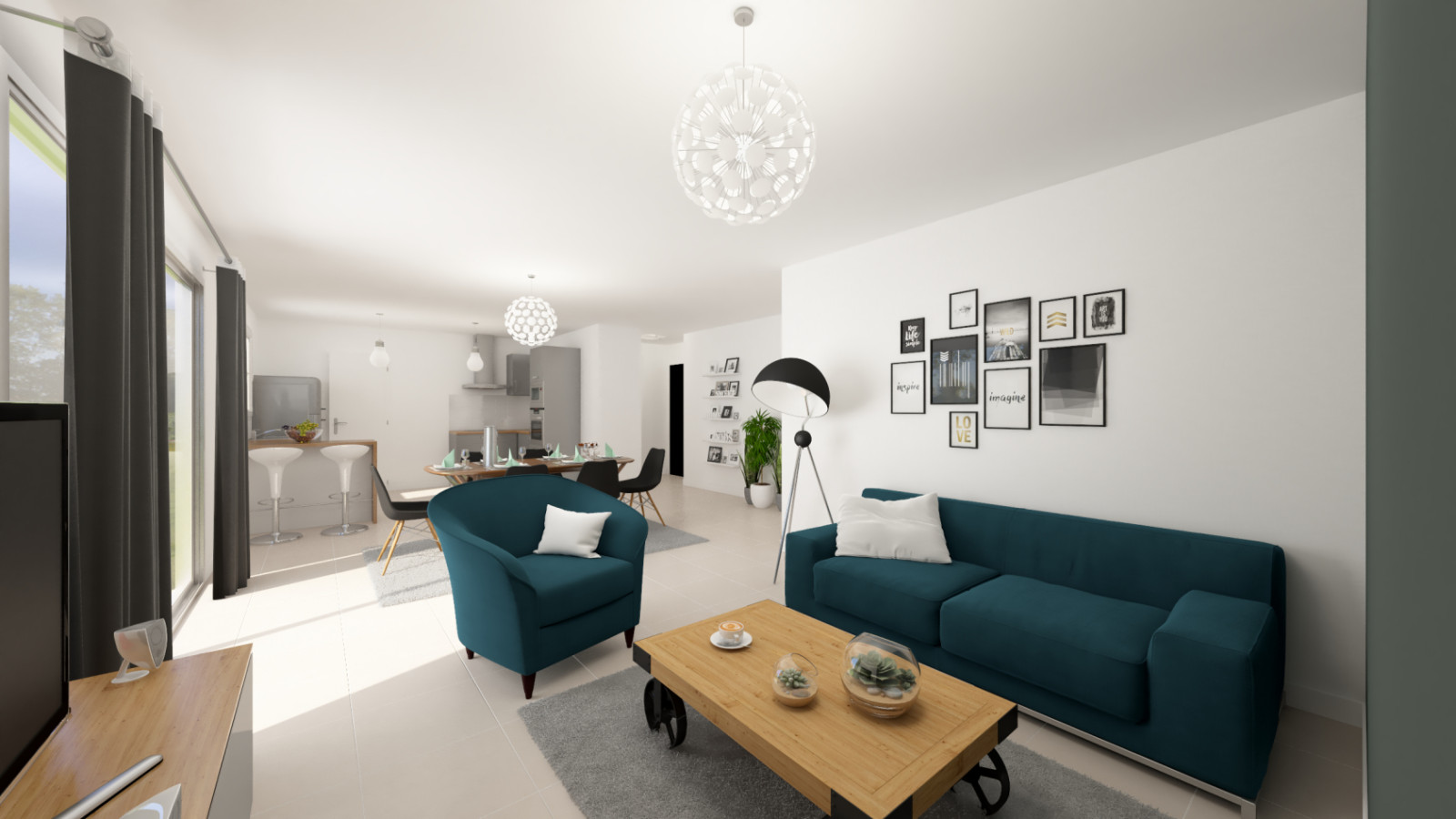 Maison neuve à Corcelles-les-Monts avec 3 chambres sur terrain de 400m2 / image 5