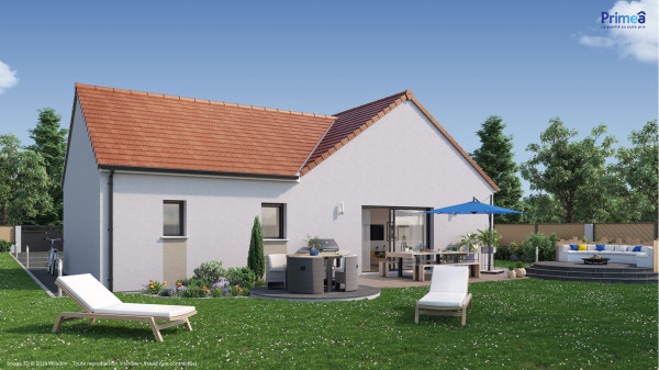 Maison neuve à Poncey-lès-Athée avec 4 chambres sur terrain de 754m2 - image 1