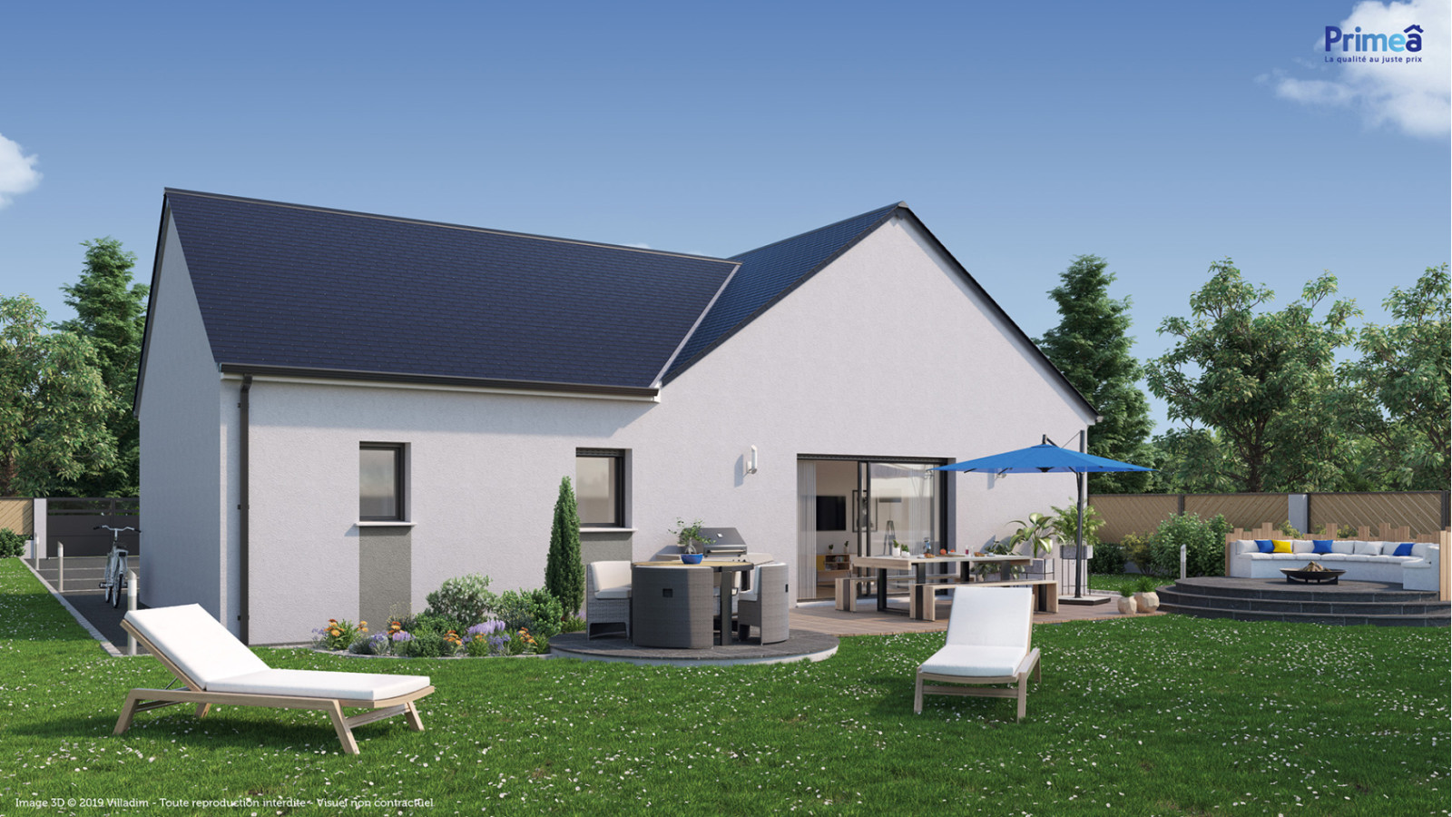Maison neuve à Sens-de-Bretagne avec 4 chambres sur terrain de 180m2 / image 3