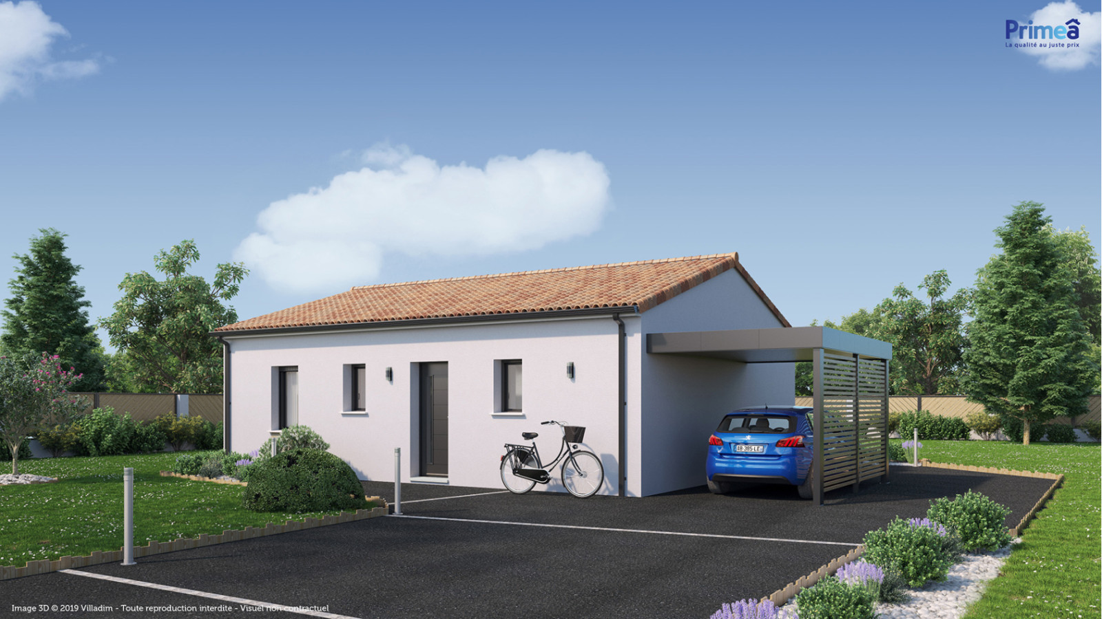 Maison neuve à Cestas avec 2 chambres sur terrain de 663m2 / image 2