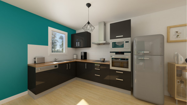 Maison neuve à Cestas avec 3 chambres sur terrain de 610m2 - image 3