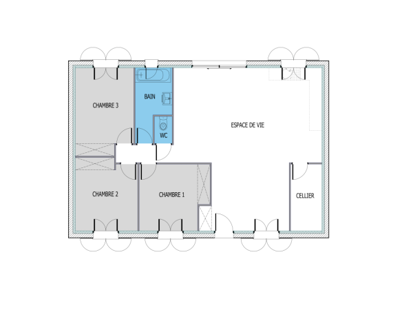 Plan (maison 1194)