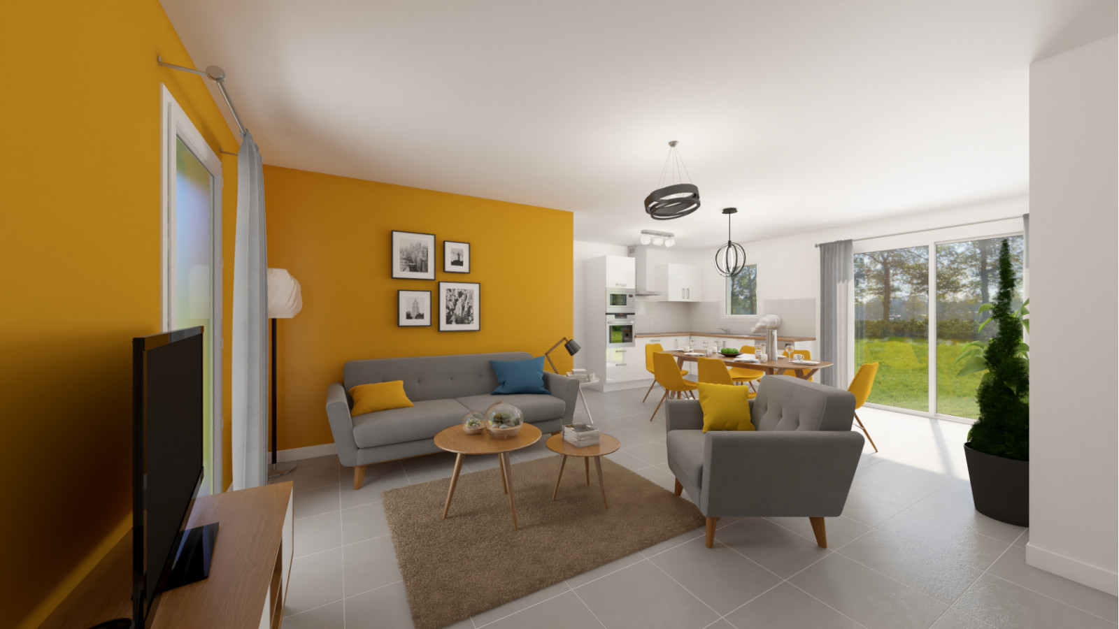 Maison neuve à La Roche-Clermault avec 3 chambres sur terrain de 850m2 / image 4