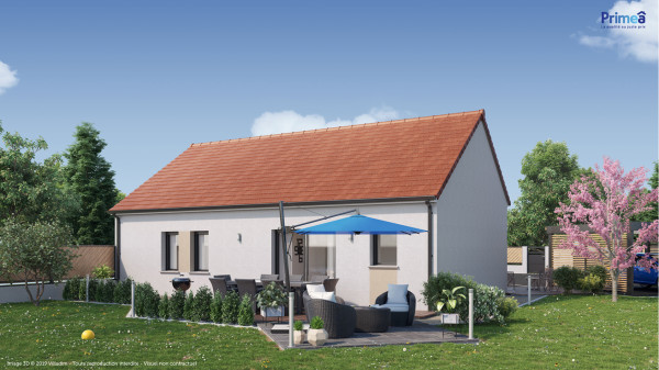 Maison neuve à Champvans avec 3 chambres sur terrain de 612m2 - image 2