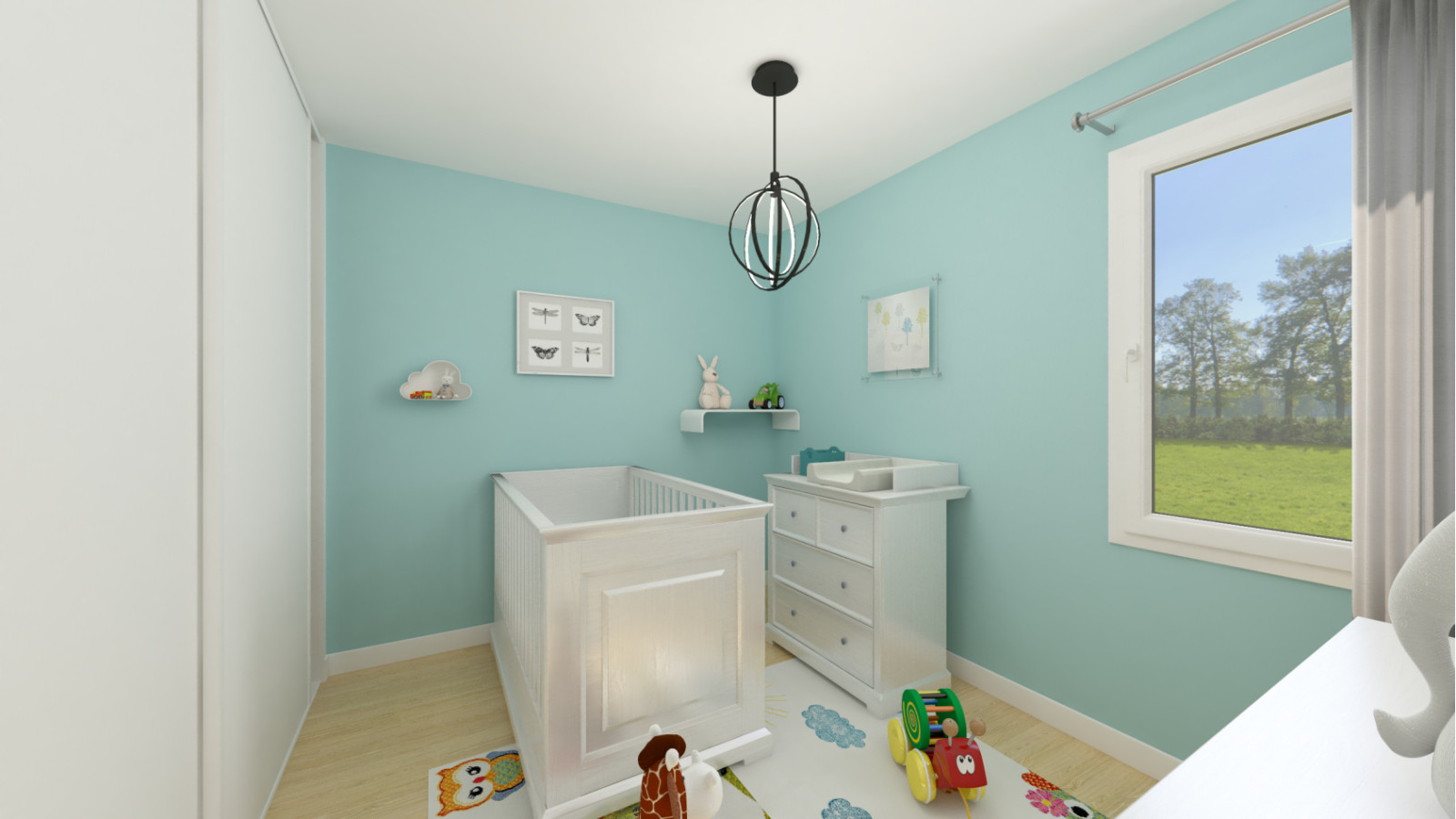 Maison neuve à Montreuil-le-Gast avec 3 chambres sur terrain de 400m2 / image 6