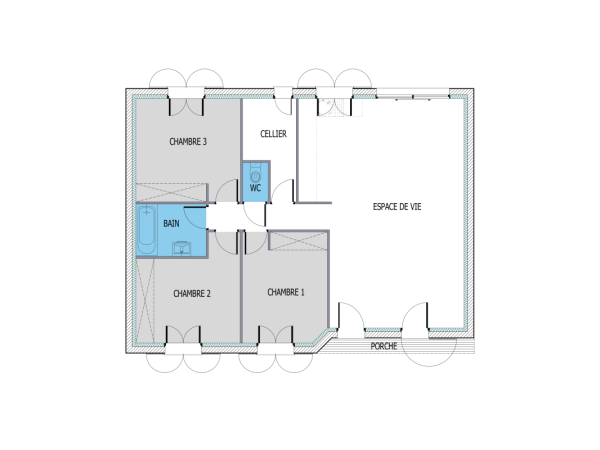 Plan (maison 1276)