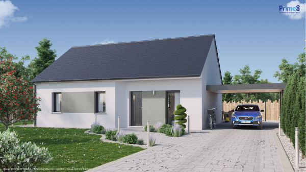 Maison neuve à Velars-sur-Ouche avec 3 chambres sur terrain de 575m2 - image 1