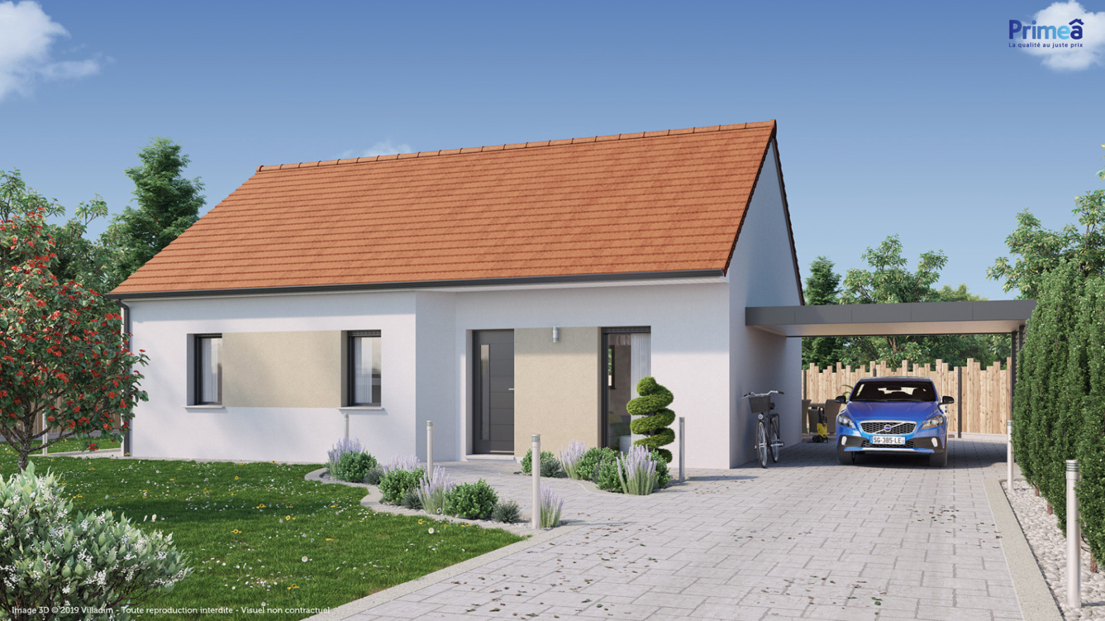 Maison neuve à Dannemois avec 3 chambres sur terrain de 432m2 / image 2