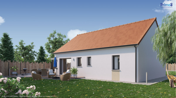 Maison neuve à Mirebeau-sur-Bèze avec 3 chambres sur terrain de 560m2 - image 2