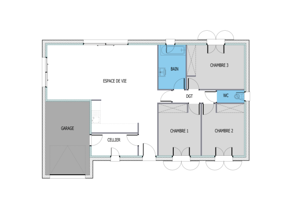 Plan (maison 1304)