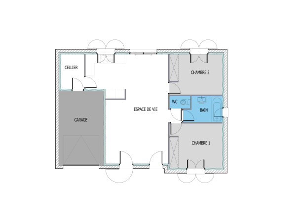 Plan (maison 1316)