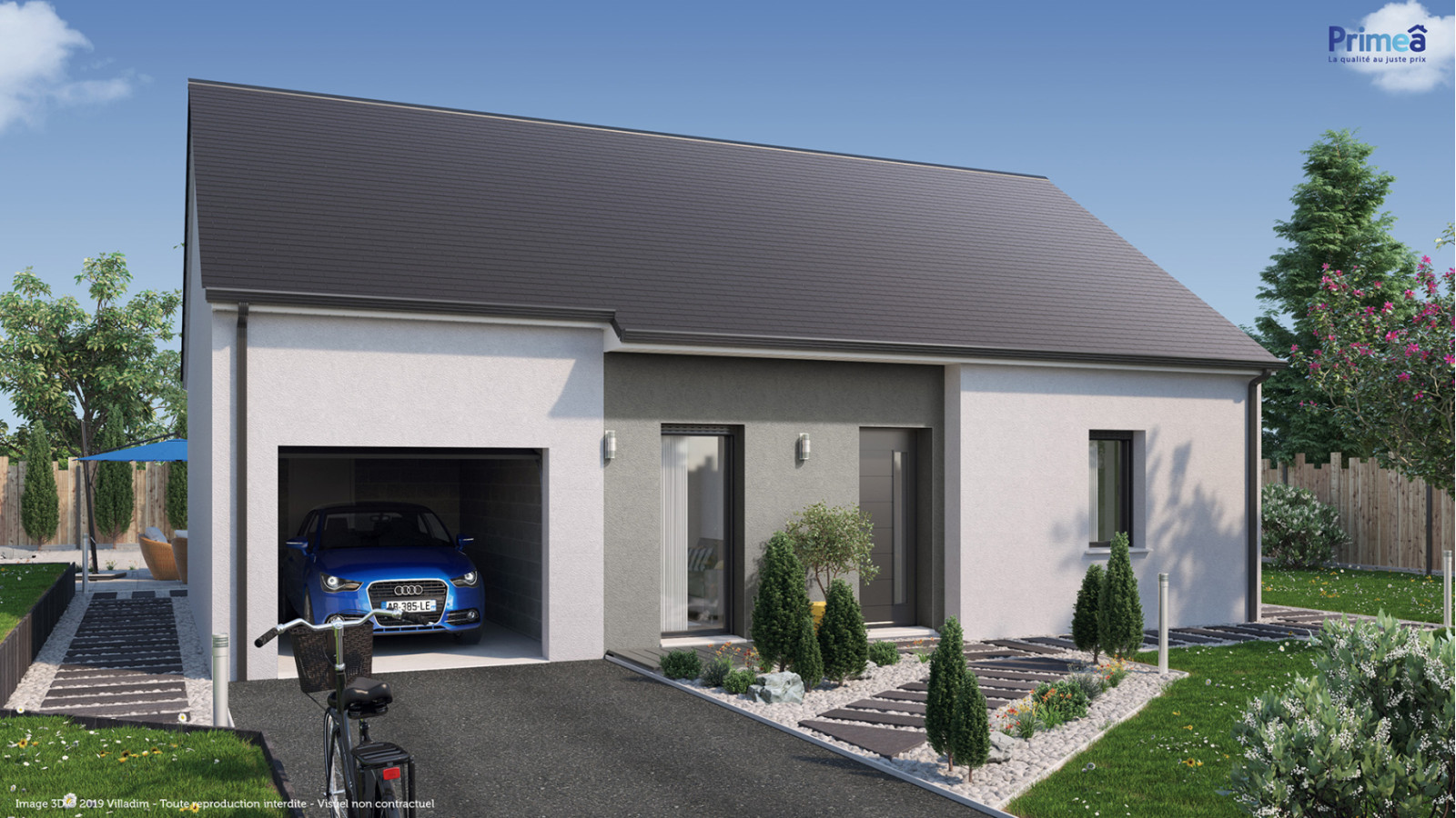 Maison neuve à Argentré-du-Plessis avec 2 chambres sur terrain de 330m2 / image 2