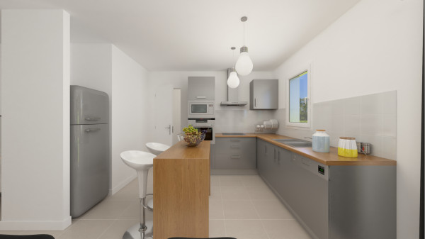 Maison neuve à Cestas avec 3 chambres sur terrain de 700m2 - image 3