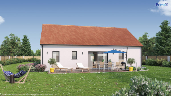 Maison neuve à Labergement-lès-Seurre avec 3 chambres sur terrain de 790m2 - image 1