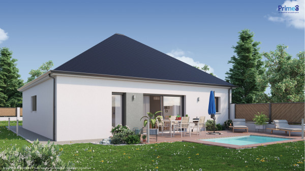 Maison neuve à Livré-sur-Changeon avec 4 chambres sur terrain de 400m2 - image 1