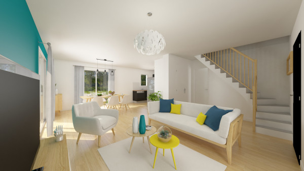 Maison neuve à Fleurey-sur-Ouche avec 4 chambres sur terrain de 506m2 - image 3