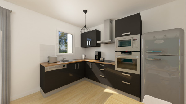 Maison neuve à Fontaines-en-Sologne avec 3 chambres sur terrain de 700m2 - image 3