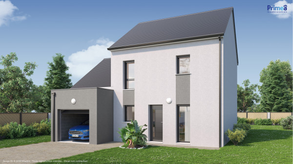 Maison neuve à Saint-Apollinaire avec 4 chambres sur terrain de 430m2 - image 1