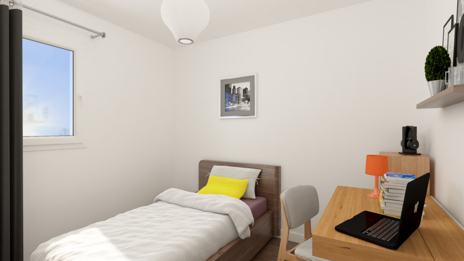 Maison neuve à Corcelles-les-Monts avec 4 chambres sur terrain de 588m2 / image 8