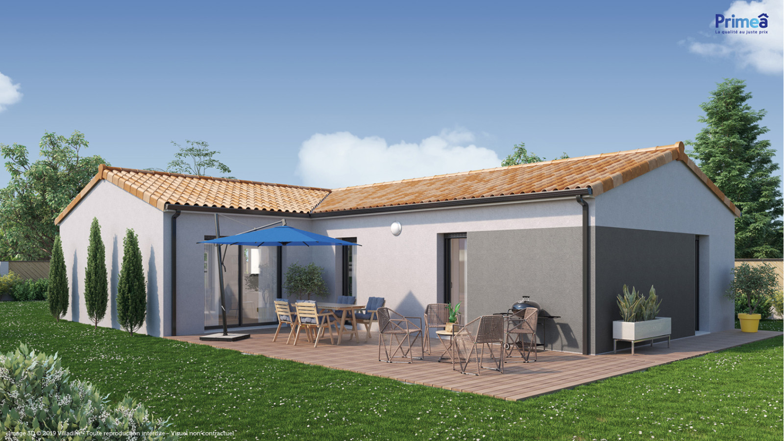 Maison neuve à Smarves avec 3 chambres sur terrain de 596m2 / image 2