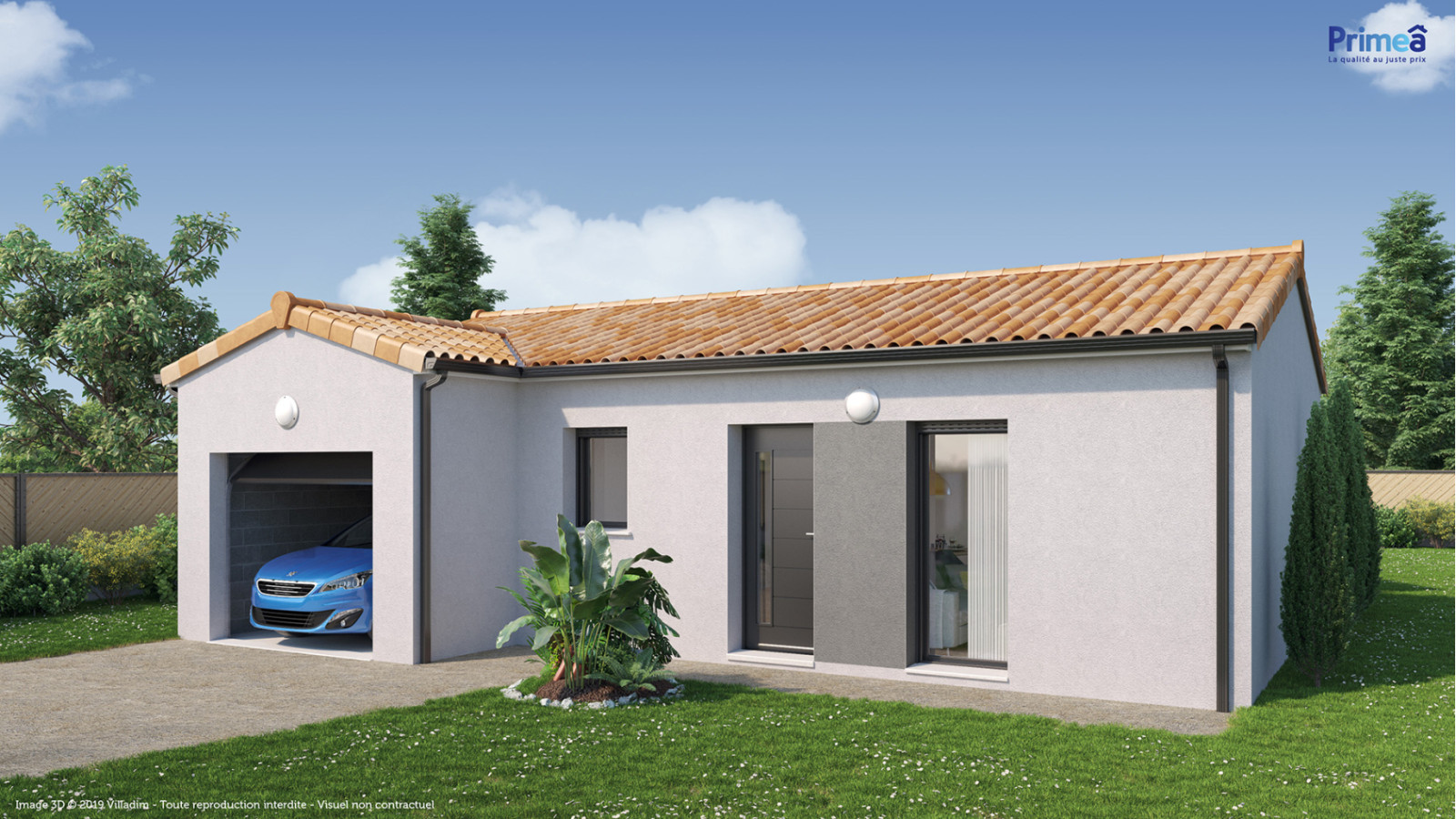 Maison neuve à Saint-Médard-en-Jalles avec 3 chambres sur terrain de 429m2 / image 3