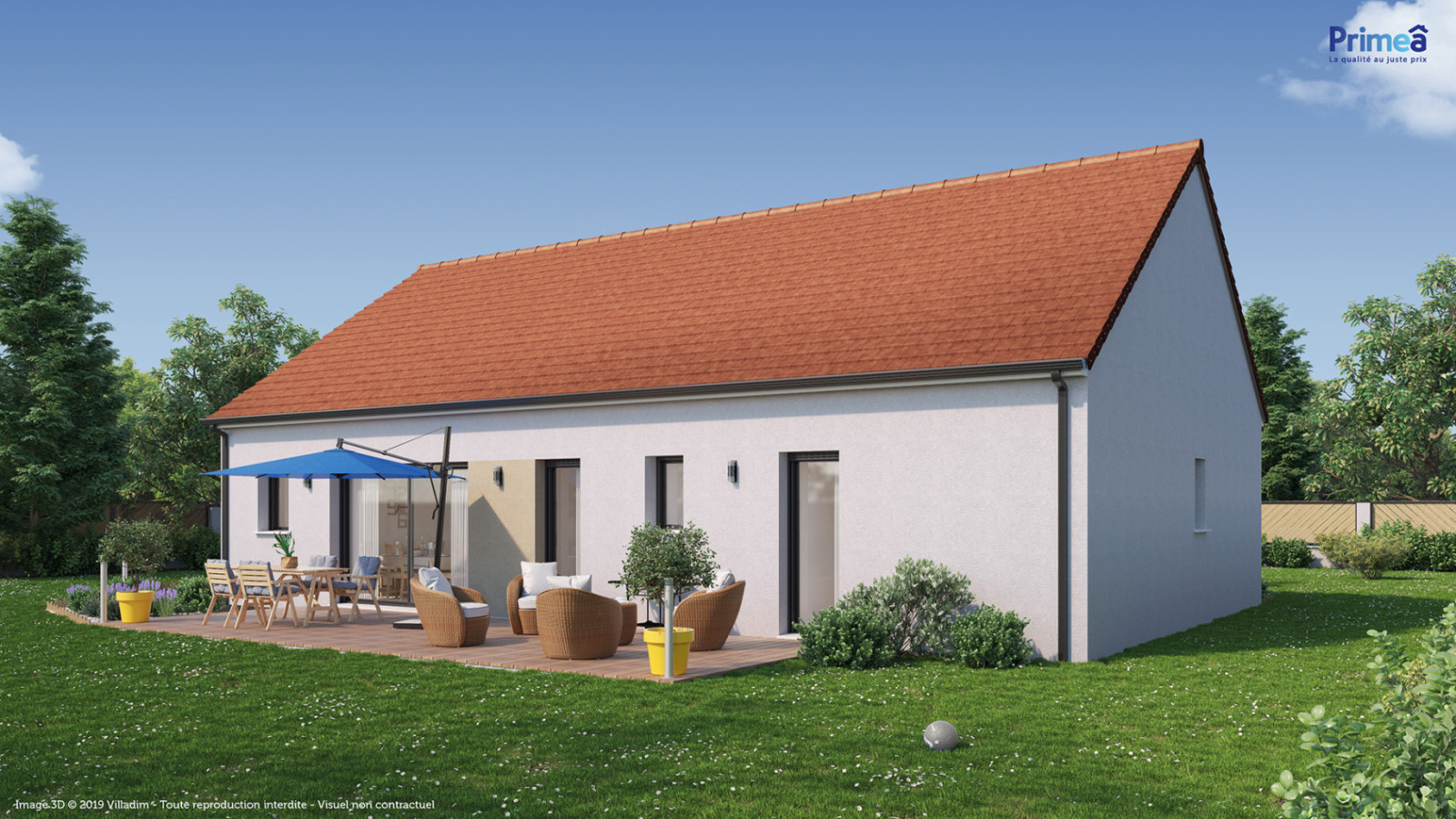 Maison neuve à Brochon avec 4 chambres sur terrain de 1256m2 / image 3