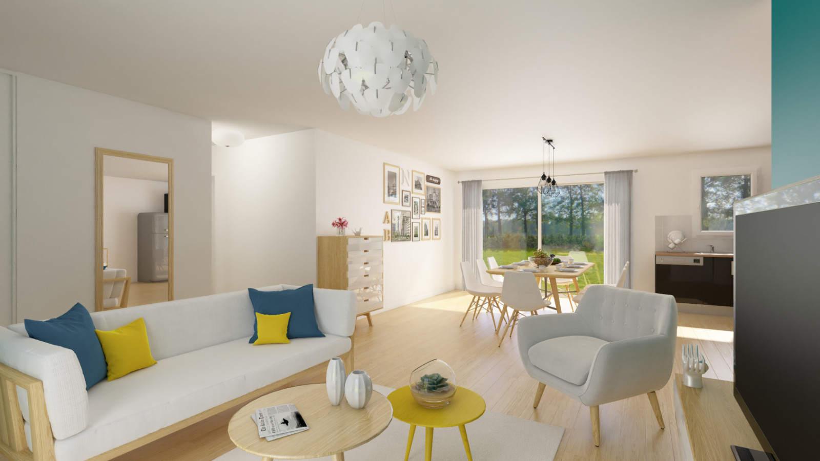 Maison neuve à Brochon avec 4 chambres sur terrain de 1256m2 / image 5