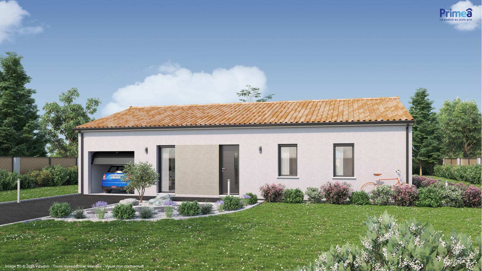 Maison neuve à Sainte-Pazanne avec 4 chambres sur terrain de 400m2 / image 2