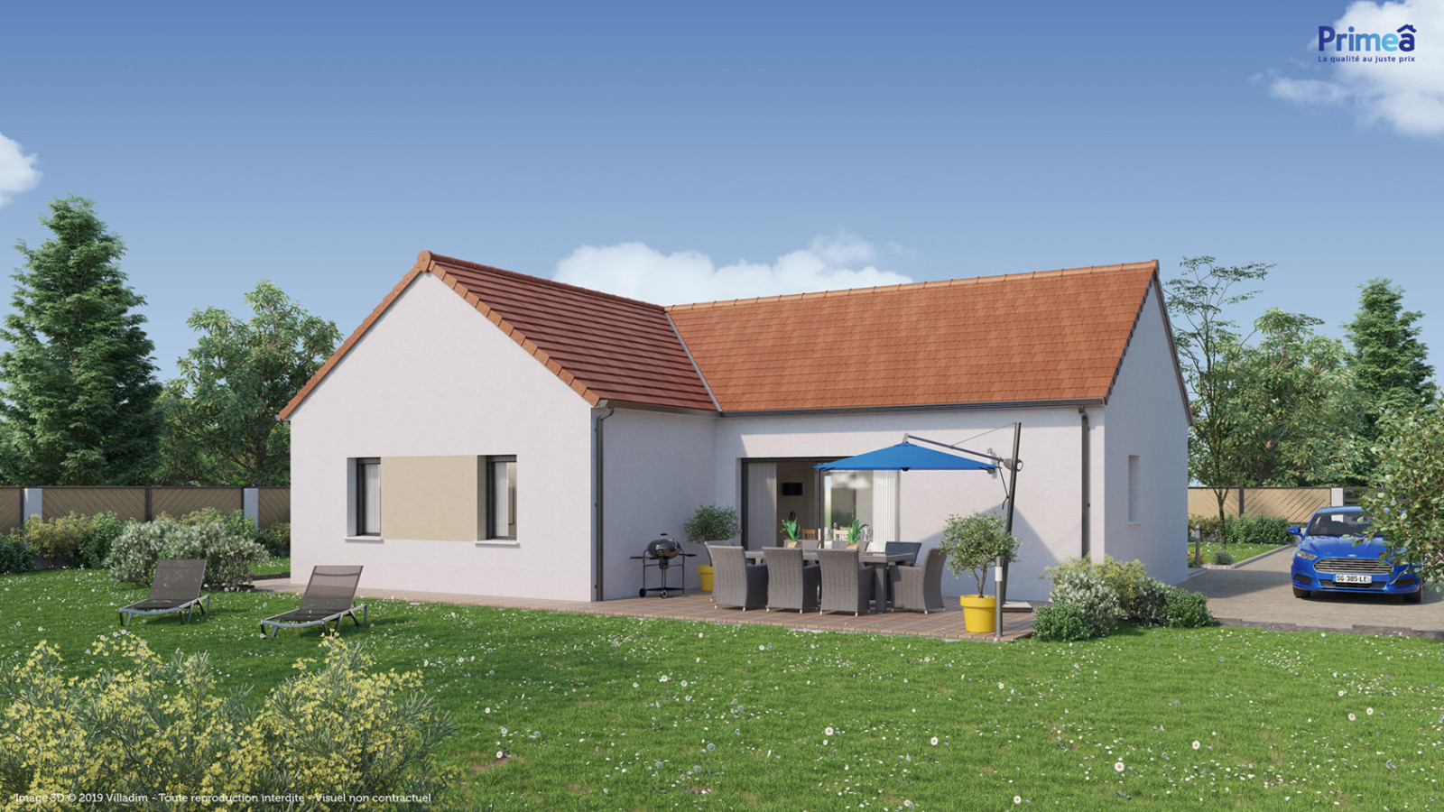 Maison neuve à Savigny-lès-Beaune avec 3 chambres sur terrain de 1130m2 / image 2