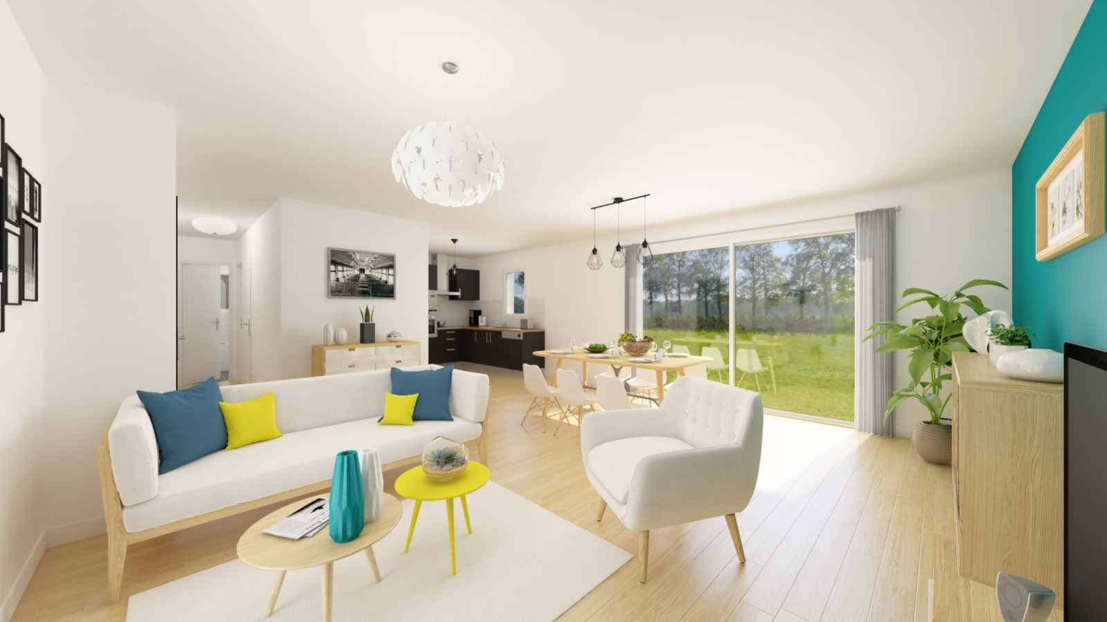 Maison neuve à Painblanc avec 3 chambres sur terrain de 1174m2 / image 5