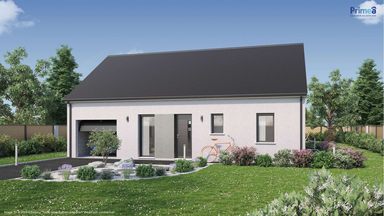 Maison neuve à Saffré avec 2 chambres sur terrain de 410m2 / image 2