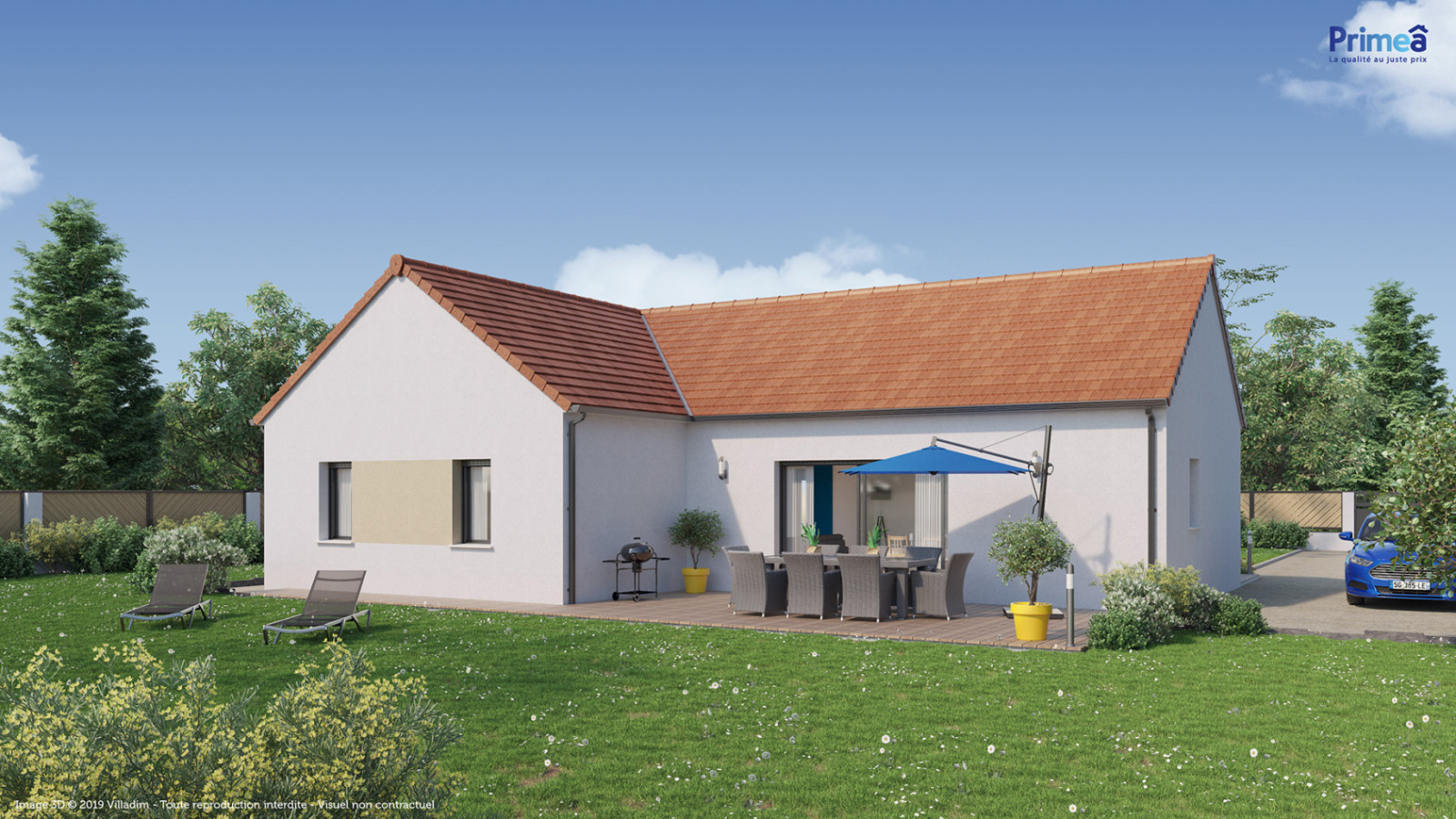 Maison neuve à Binges avec 3 chambres sur terrain de 650m2 / image 2