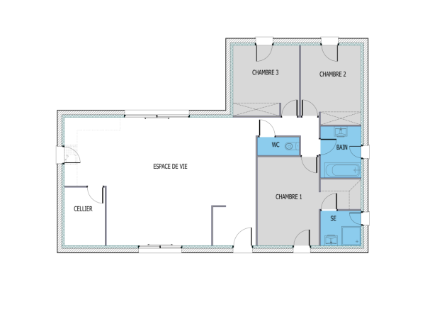 Plan (maison 1544)