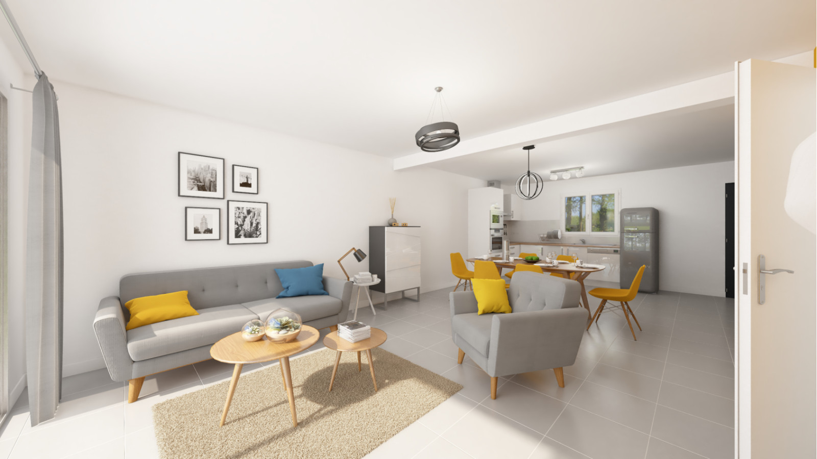 Maison neuve à Pasques avec 4 chambres sur terrain de 583m2 / image 4