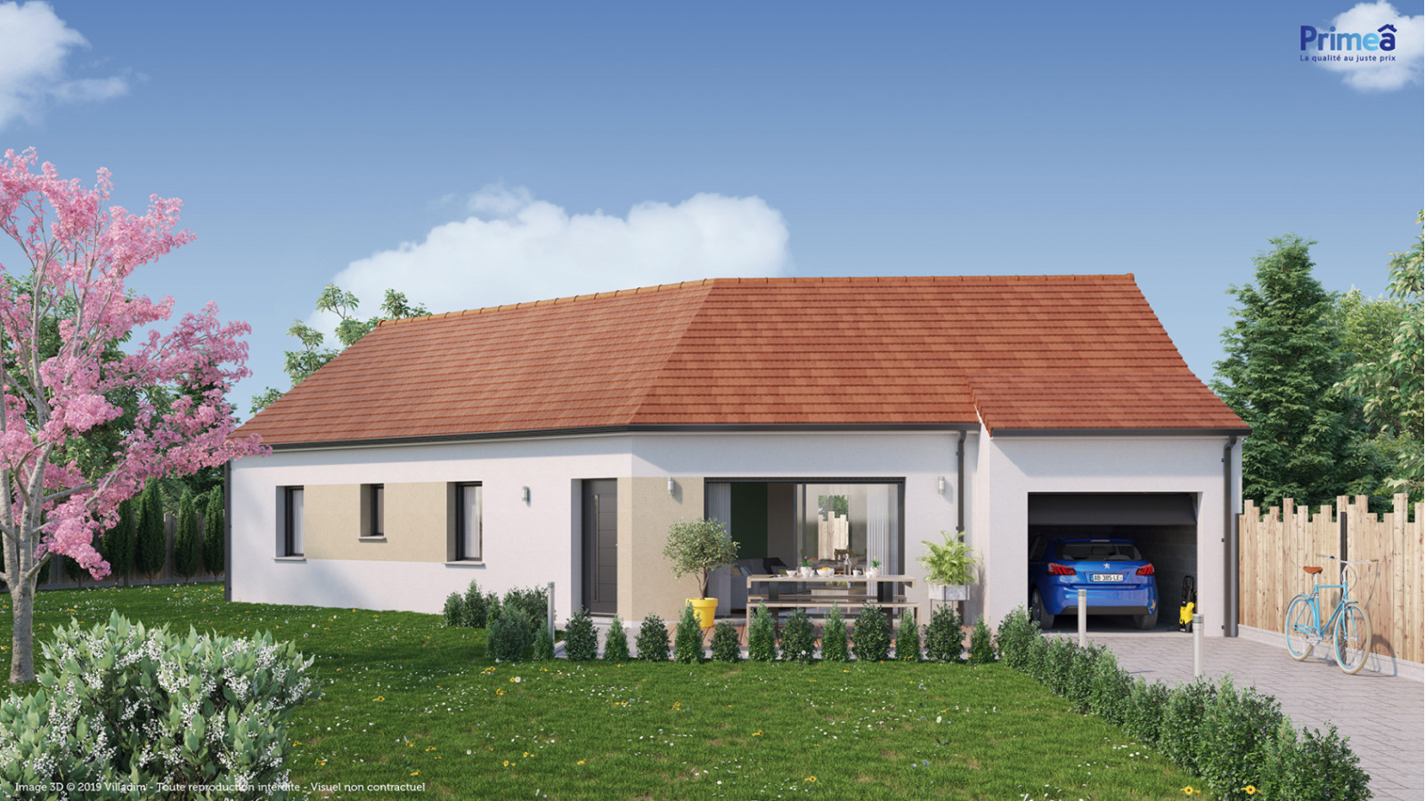 Maison neuve à Gissey-sur-Ouche avec 4 chambres sur terrain de 644m2 / image 3
