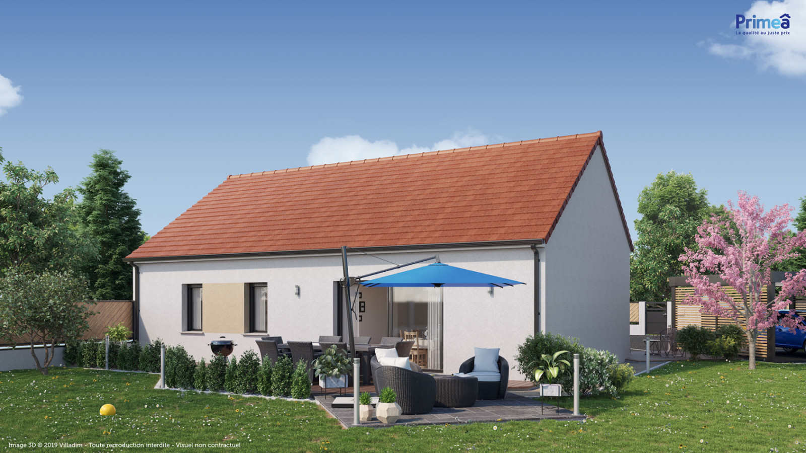 Maison neuve à Comblanchien avec 3 chambres sur terrain de 507m2 / image 3