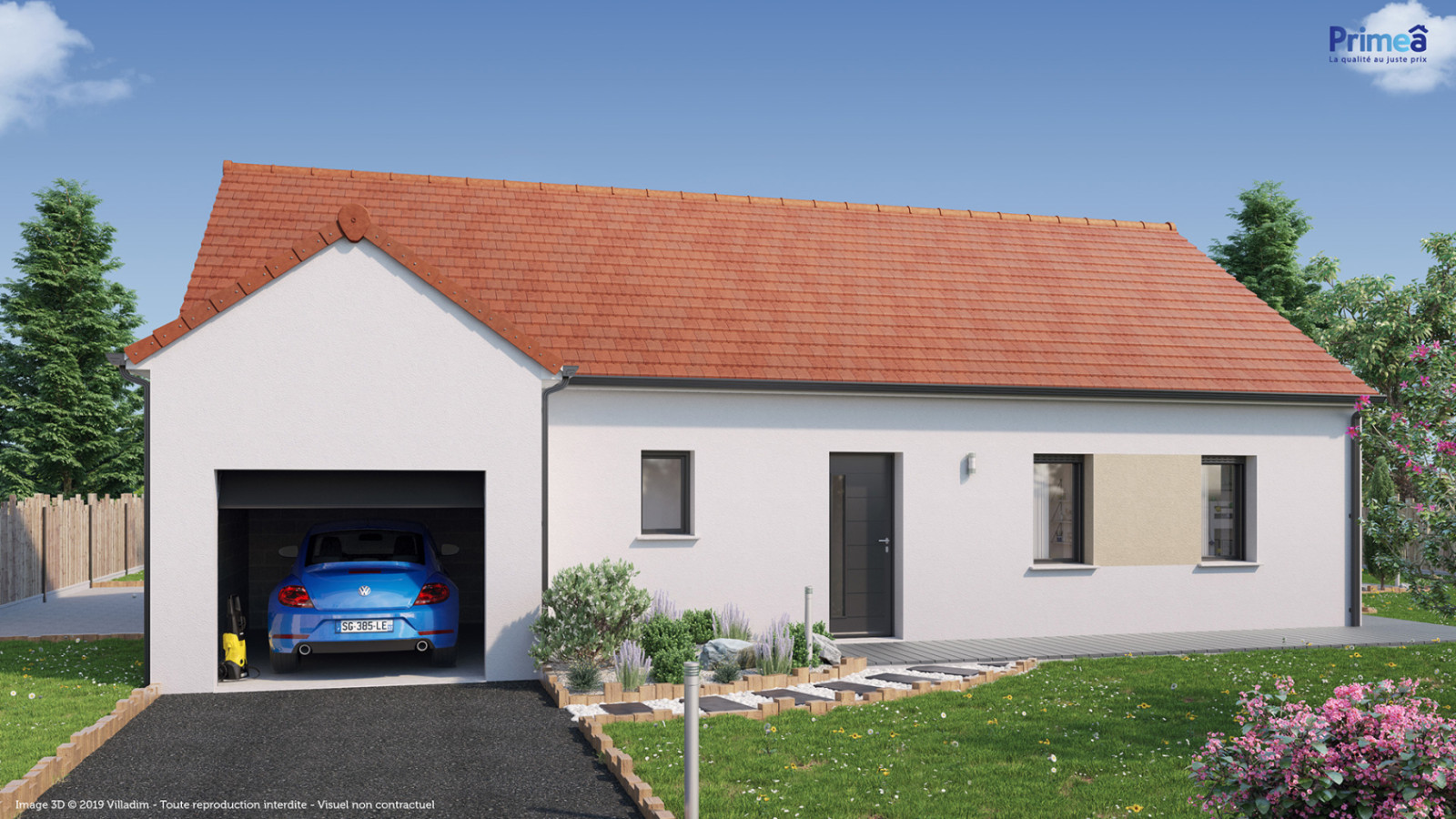 Maison neuve à Auxonne avec 3 chambres sur terrain de 683m2 / image 2
