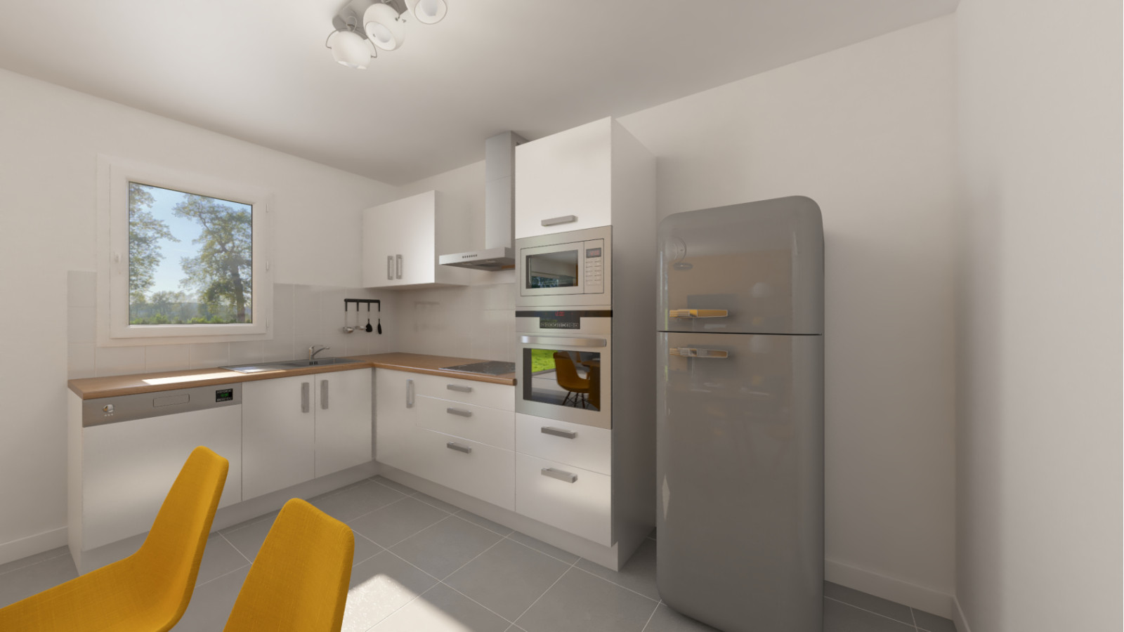 Maison neuve à Saint-Benoît avec 4 chambres sur terrain de 585m2 / image 5