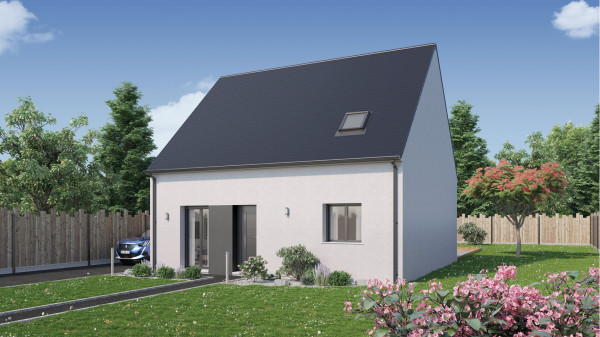 Maison neuve à Baugé-en-Anjou avec 4 chambres sur terrain de 400m2 - image 1