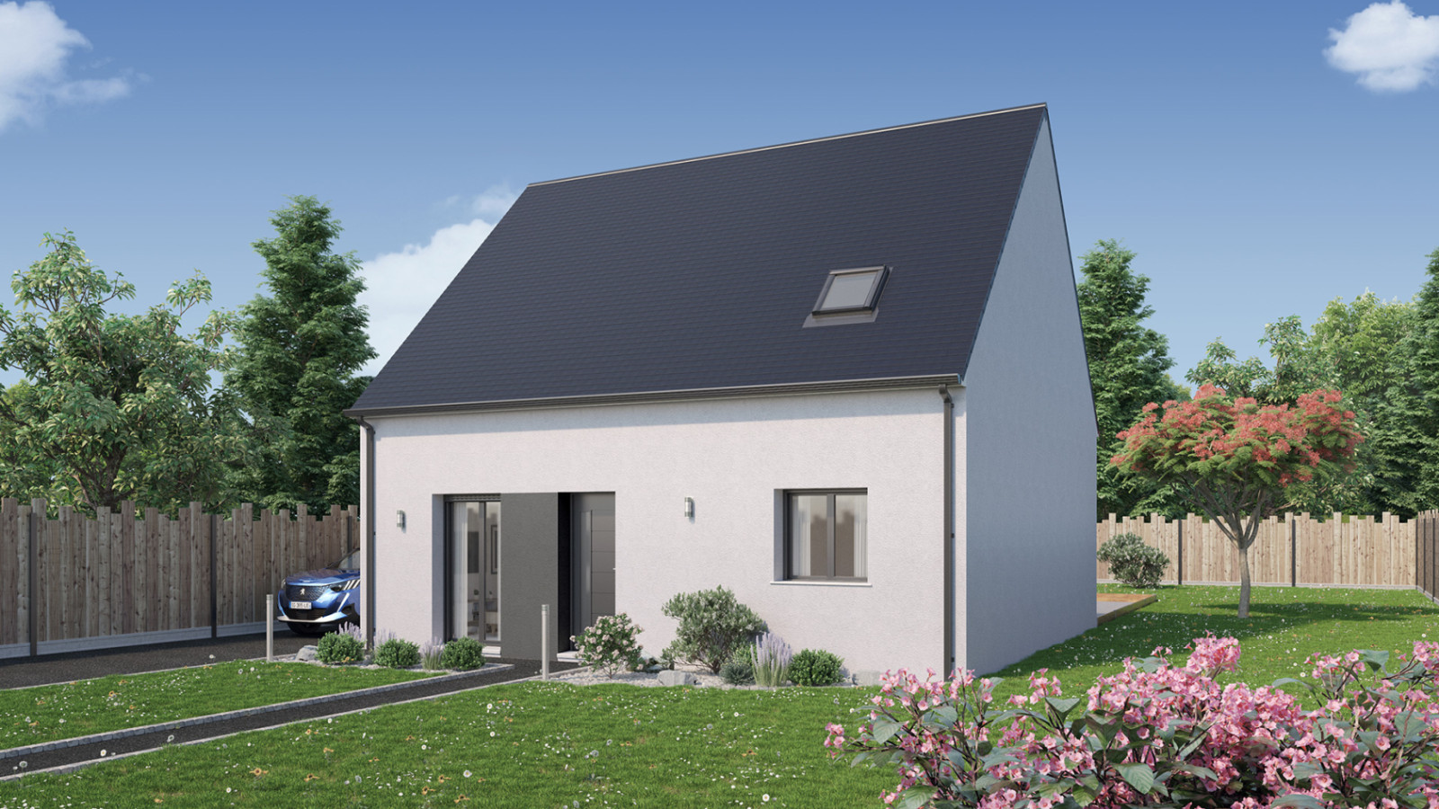 Maison neuve à Sainte-Reine-de-Bretagne avec 4 chambres sur terrain de 550m2 / image 2