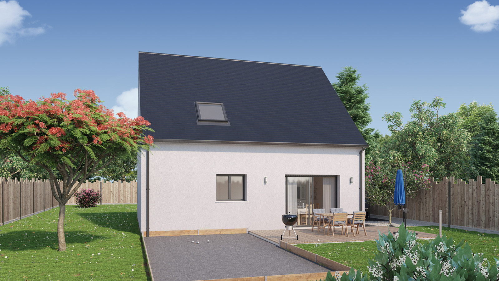 Maison neuve à Sainte-Reine-de-Bretagne avec 4 chambres sur terrain de 550m2 / image 3