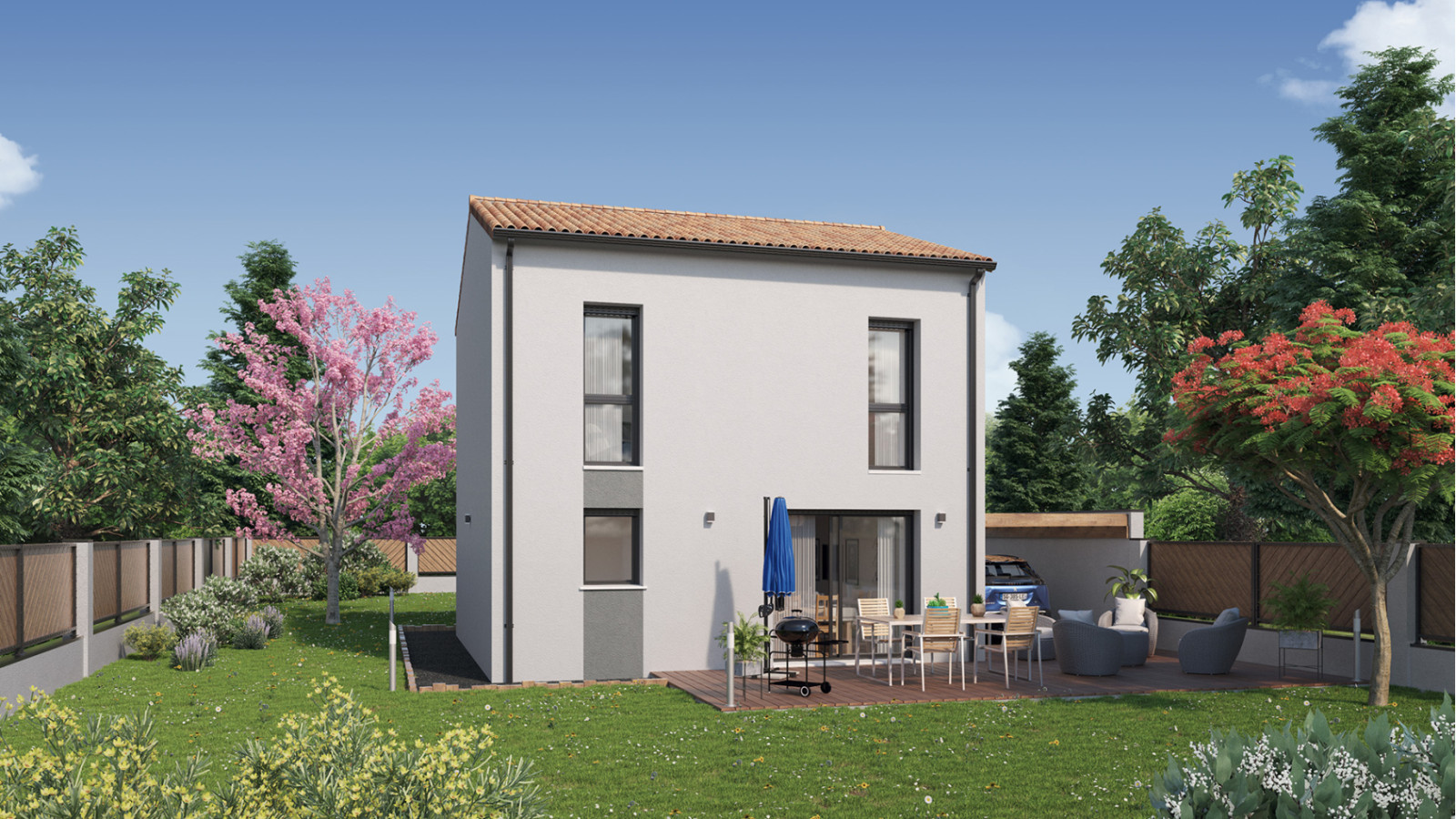 Maison neuve à Biard avec 3 chambres sur terrain de 469m2 / image 3