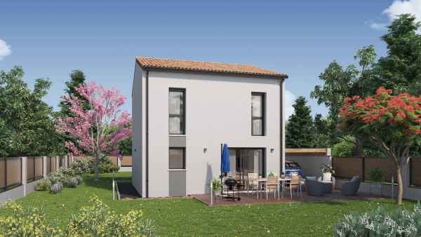 Maison neuve à Vouillé avec 3 chambres sur terrain de 608m2 - image 2