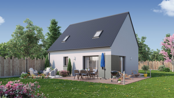 Maison neuve à Voulx avec 4 chambres sur terrain de 537m2 - image 2