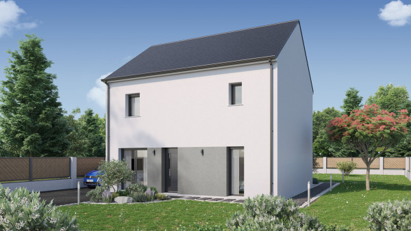Maison neuve à Voulx avec 4 chambres sur terrain de 537m2 - image 1