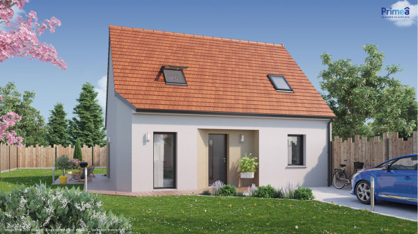 Maison neuve à Chanceaux-près-Loches avec 4 chambres sur terrain de 602m2 - image 2