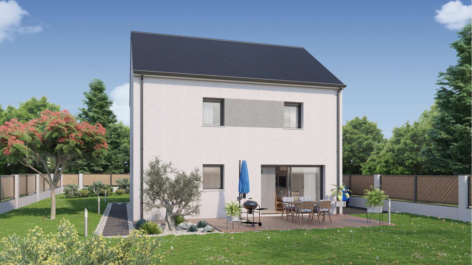 Maison neuve à Melun avec 4 chambres sur terrain de 653m2 / image 3