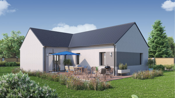 Maison neuve à Livré-sur-Changeon avec 3 chambres sur terrain de 311m2 - image 2